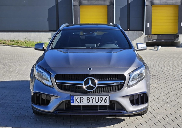 Mercedes-Benz GLA cena 129900 przebieg: 58000, rok produkcji 2018 z Kraków małe 352
